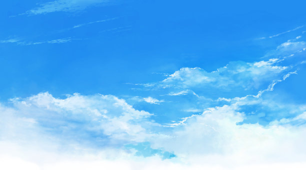 云景,清新,照明设备
