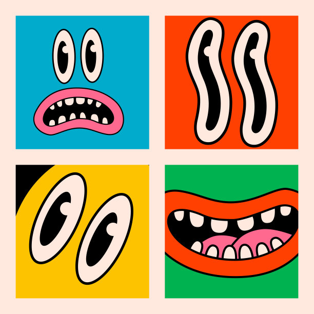 复古现代流行元素风格