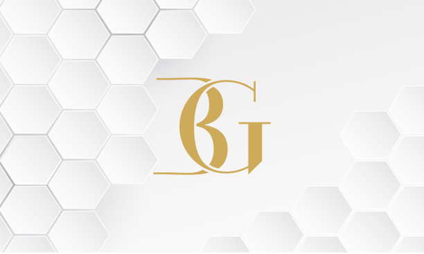 科技感英文logo字母b