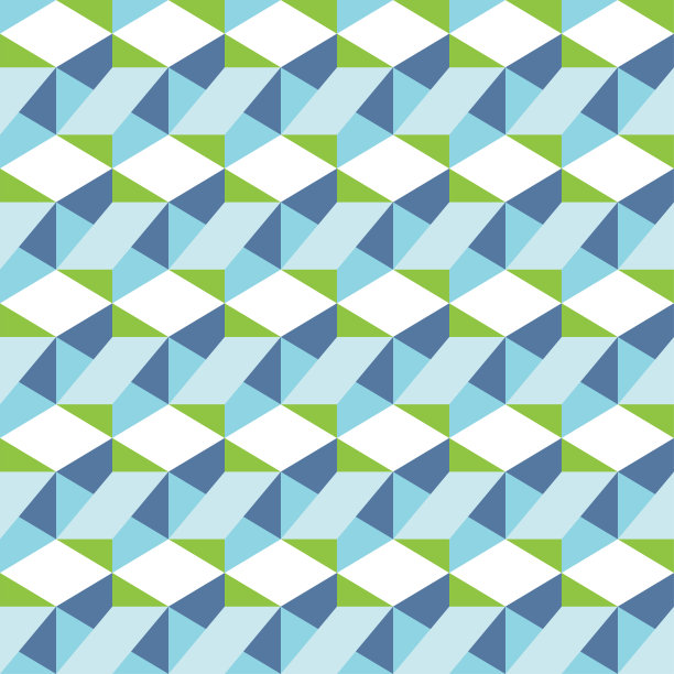 多彩几何图案无缝背景