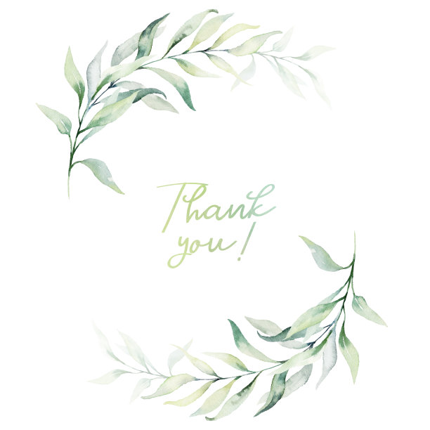 精美绿色圆形几何花纹图案