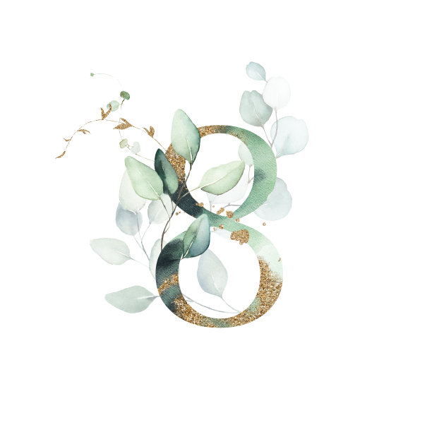 数字字体组合图案