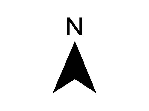 north