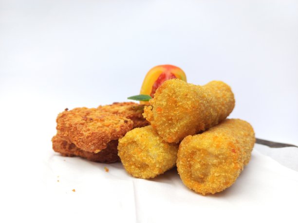 炸鸡块,食物状态,蛋黄酱