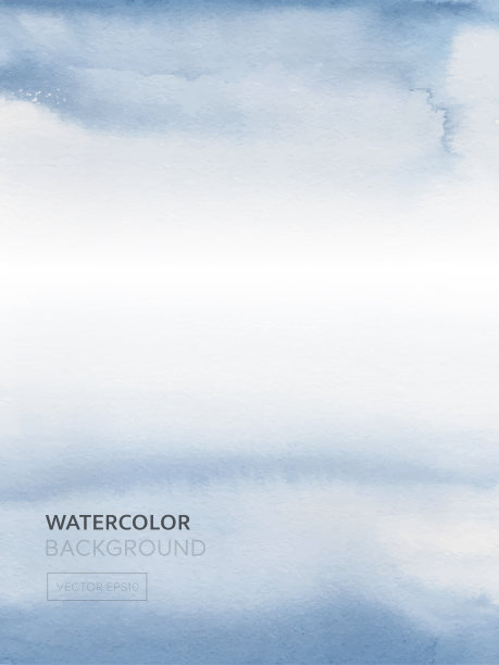 简约风蓝色封面设计