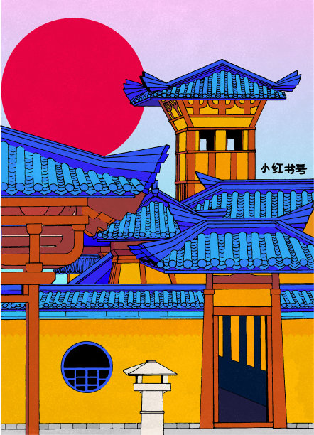 成都地标建筑矢量