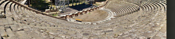 古代戏台建筑素材