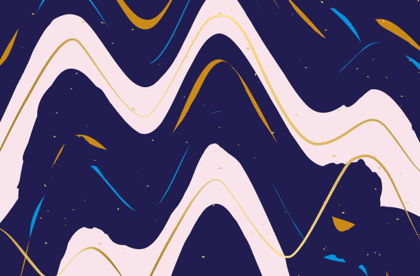 活力抽象线条大理石纹