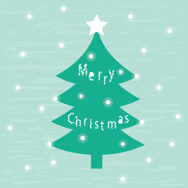 可爱矢量度假元素绿色