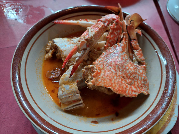 咖喱蒸蟹