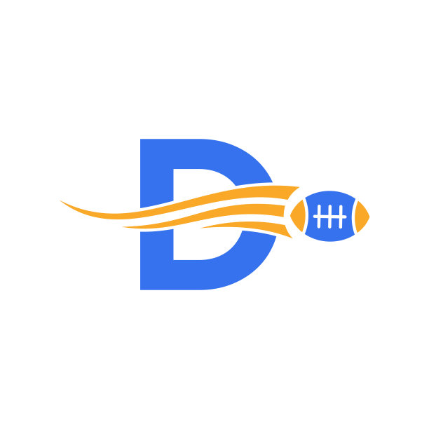 字母d足球logo