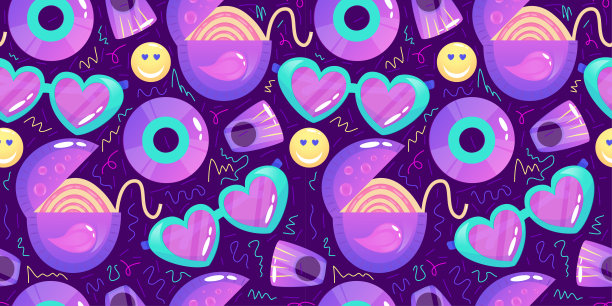 广告设计布匹图案