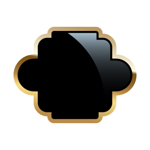 矢量插图简约生活用品镜子