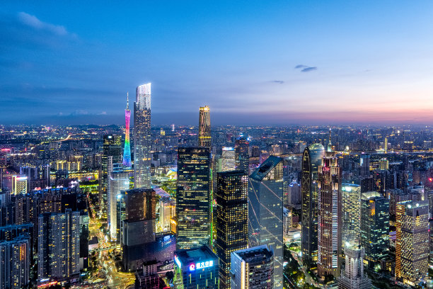 城市天际线,金融区,都市风景