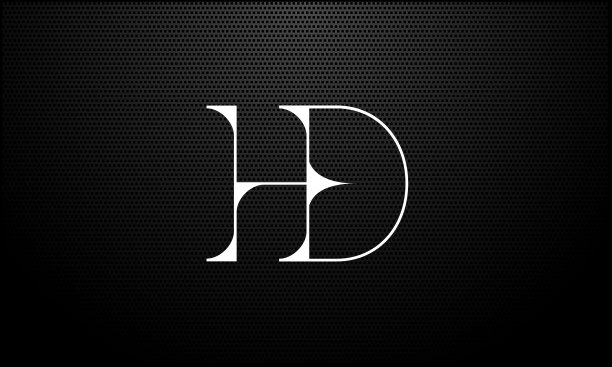 hd字母创意logo