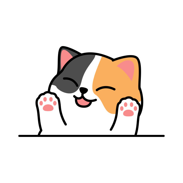 治愈动画图片贴纸插图