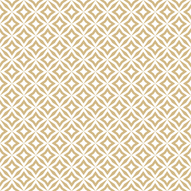 几何拼接复古风花纹图案