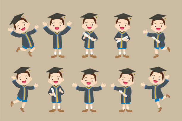 幼儿园毕业典礼邀请卡