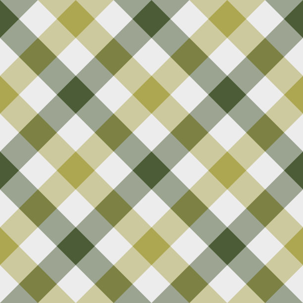 绿色格子布纹理