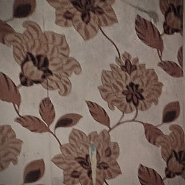 绿色精美圆形花纹图案