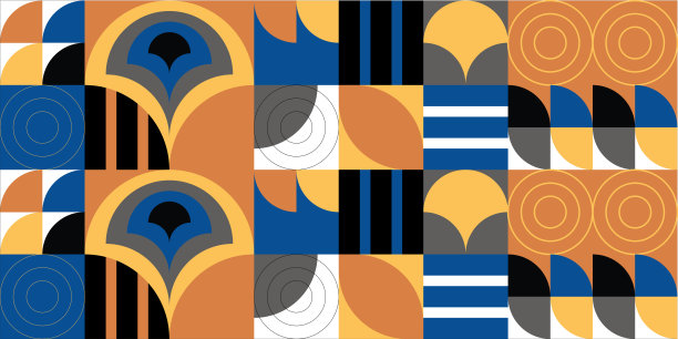 织物图案四方连续图