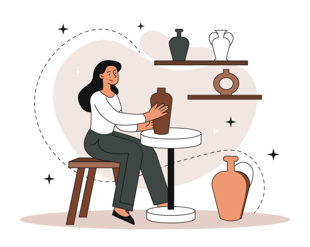 pottery
