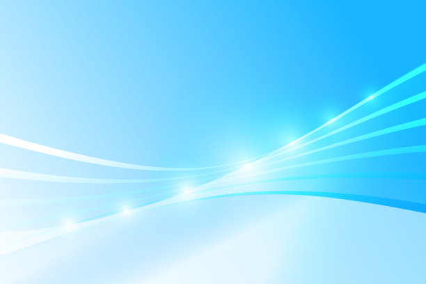 浅蓝色商务科技背景