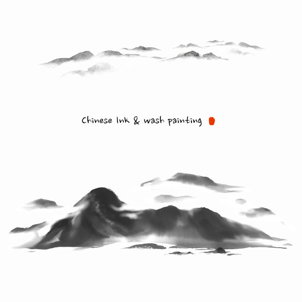 水墨画抽象画装饰画