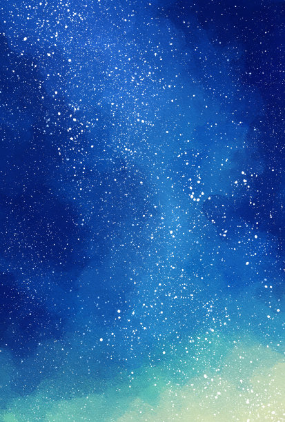 高清炫彩星空背景素材