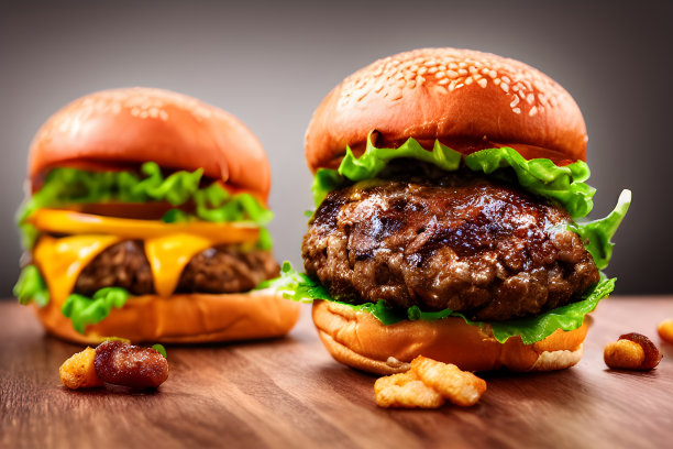 美食绘本小吃复古餐饮