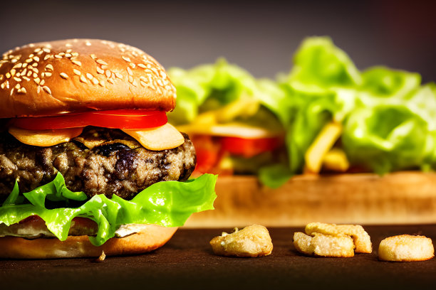 美食绘本小吃复古餐饮