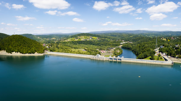 科技田园码头壁纸