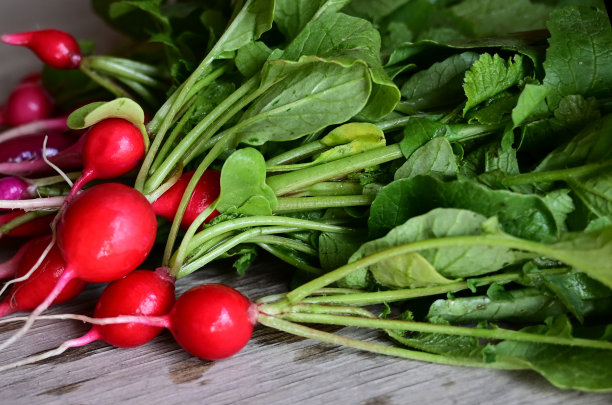 radishes