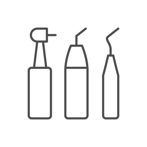 专业牙科诊所设备元素插图