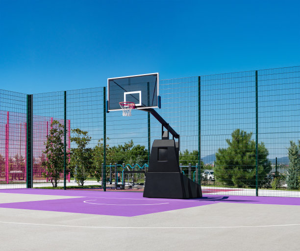 篮球公园背景