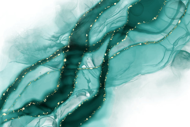 液态流体花纹装饰画