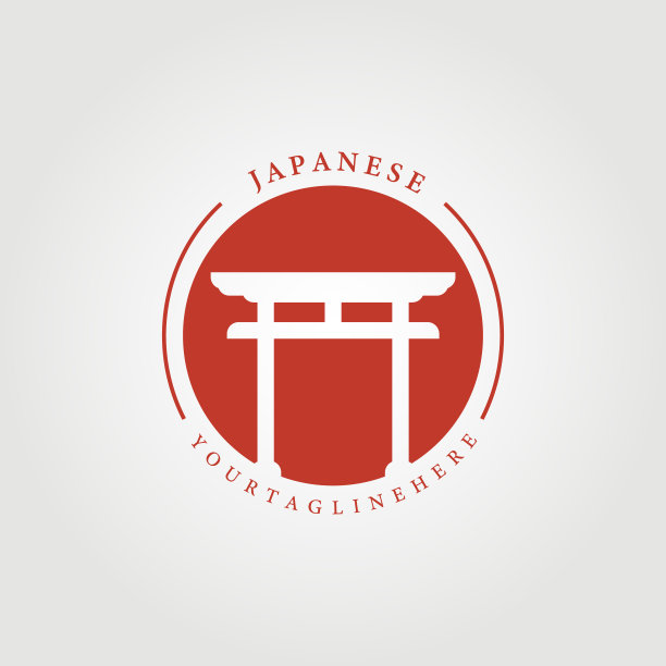 传统包子铺线描插画