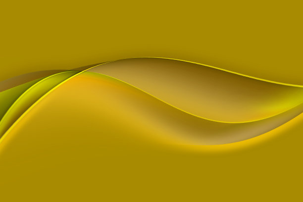 金色几何线条波纹