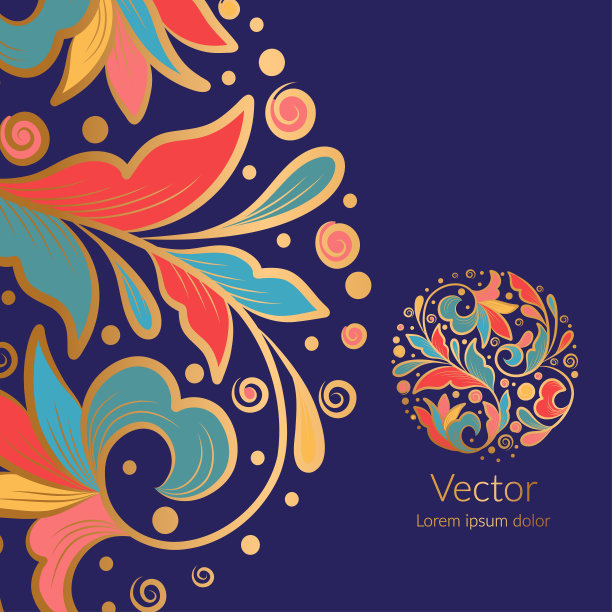 茶叶包装背景底图