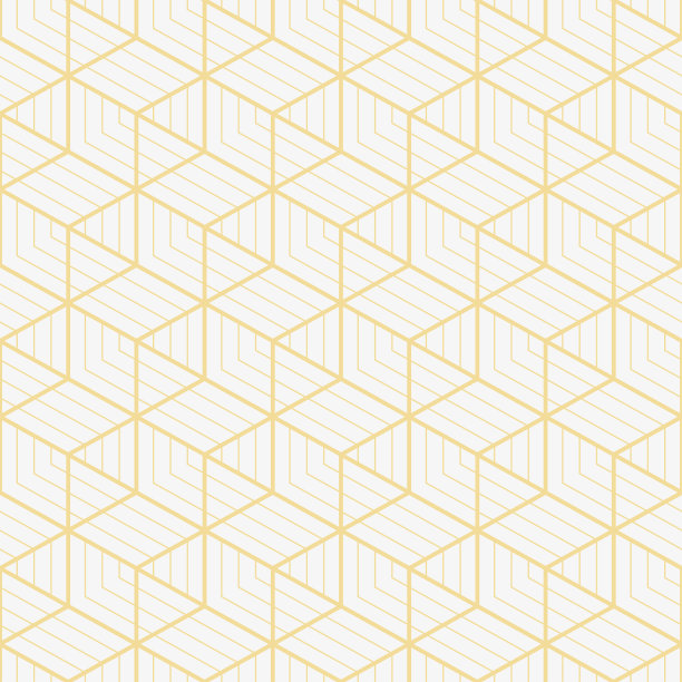 金色抽象格子纹