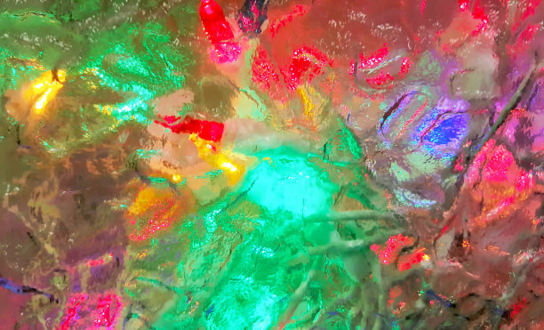 染色玻璃艺术抽象背景