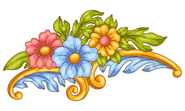 奢华皇室艺术图案壁纸