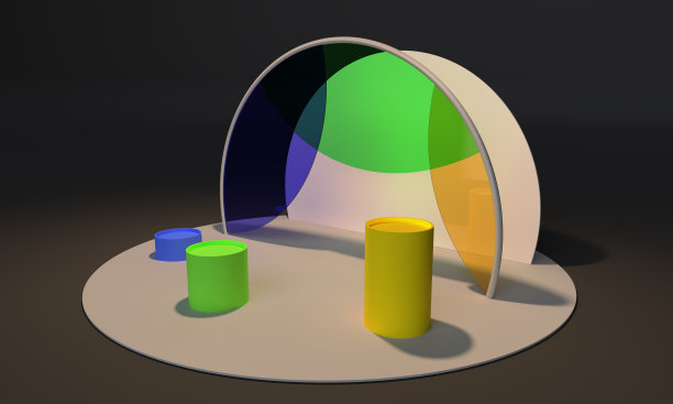 艺术玻璃背景墙