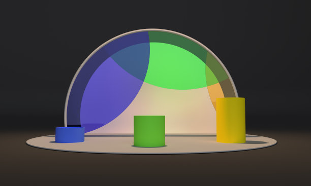 艺术玻璃背景墙