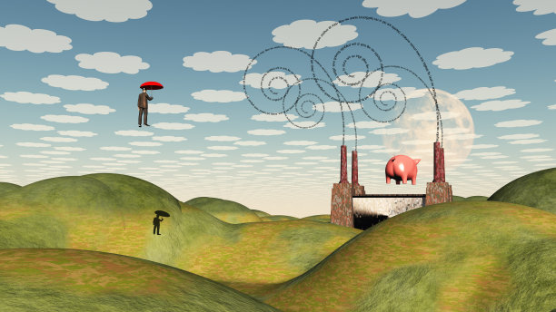 超现实主义的,超现实主义,工业