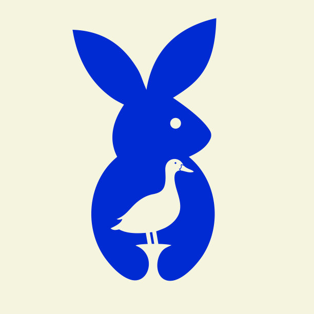 可爱小鸭小兔卡通形象