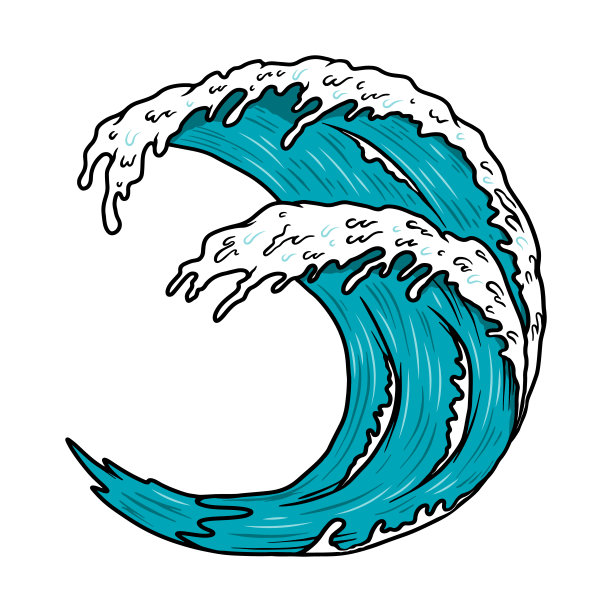 平视角,海洋生命,风