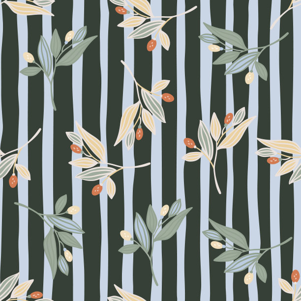 织物图案四方连续图