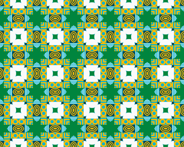 三角形碎花面料