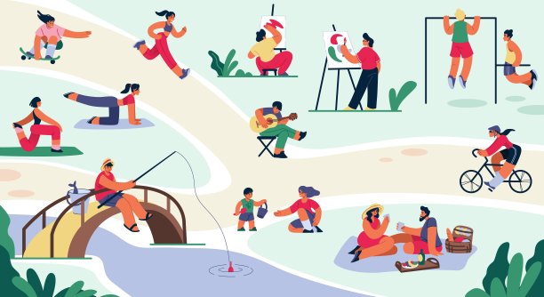 周末活动,运动,相伴